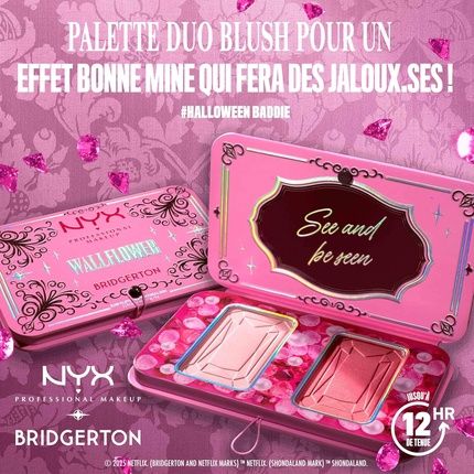 Nyx Professional Makeup X Bridgerton Collection Limited Edition Blush Palette