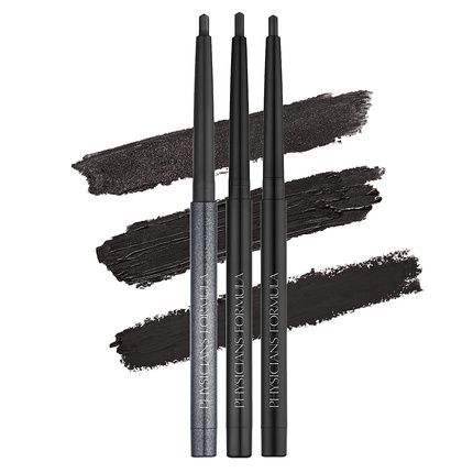 Physicians Formula Eye Booster Gel Black Eyeliner Set Shimmer Satin Matte Water-Resistant Smudge Resistant Lasts All Day