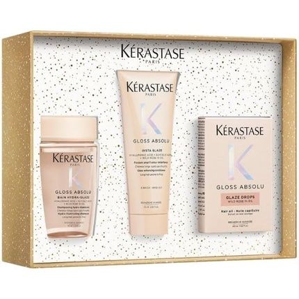 Kerastase Absolute Gloss Curly Hair Kit Shampoo Conditioner Oil
