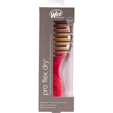 Wet Brush Pro Flex Dry Brush Coral Ombre For Unisex Hair - Image 3