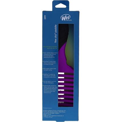 Wet Brush Pro Flex Dry Paddle For Unisex Hair Purple 1 Count - Image 3