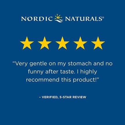 Nordic Naturals Omega-3 In Fish Gelatin Lemon Flavor 690Mg 60 Fish Gels - Non-Gmo