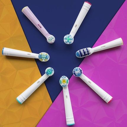 Lovyc Electric Toothbrush Replacement Soft Floss Action 4 Units