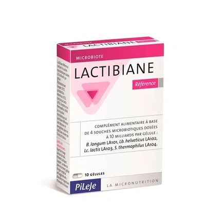 Pileje Lactibiane Reference For Digestion And Intestinal Discomforts 10 Capsules
