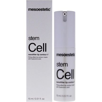 Mesoestetic Stem Cell Nanofiller Lip Contour Cream For Unisex 0.5 Oz