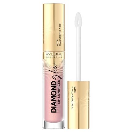 Eveline Diamond Glow Lip Luminizer Lip Gloss 03 Caramel Ice Cream 4.5Ml