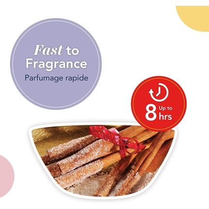 Yankee Candle Scented Wax Melts | Sparkling Cinnamon | Up To 8 Hours Of Fragrance