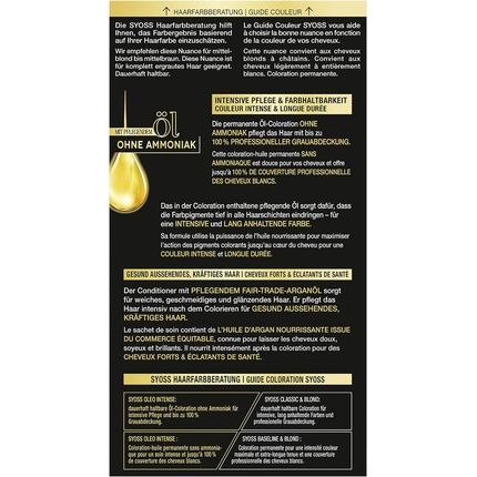 Syoss Oleo Intense Permanent Oil Coloration 4-50 Cool Natural Brown 115Ml - Image 3