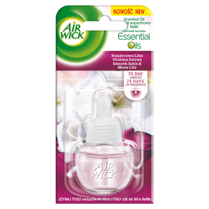 Reckitt Benckiser Air Wick Electric Air Freshener Refill 19Ml Moonlit Lily Wrapped In Satin