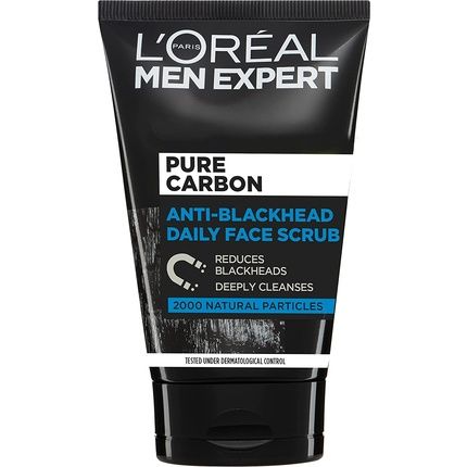 L'Oreal Men Expert Anti-Blackhead Daily Face Scrub 100Ml