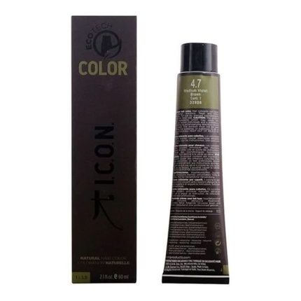 Ecotech Color Natural Color 4.7 Medium Violet Brown 60Ml