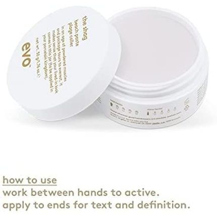 Evo The Shag Beach Paste Styling Paste For Matte Look 50G 1.76 Oz