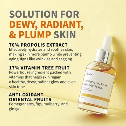 Iunik Propolis Vitamin Synergy Serum 50Ml - Image 3