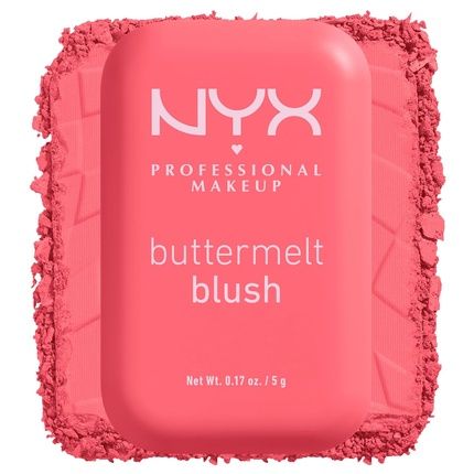 Nyx Professional Makeup Buttermelt Powder Blush Fade And Transfer-Resistant Blush Vegan Formula U Know Butta 04 0.17 Ounce