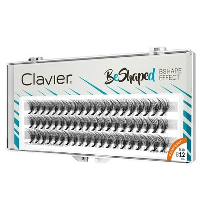 Beshaped Silk Eyelash Extensions Curl B 10D 12Mm