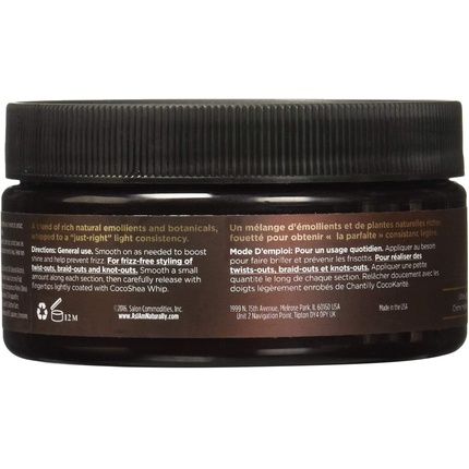 As I Am Cocoshea Whip Ultra Light Hydrating And Styling Cream 227G 8 Oz