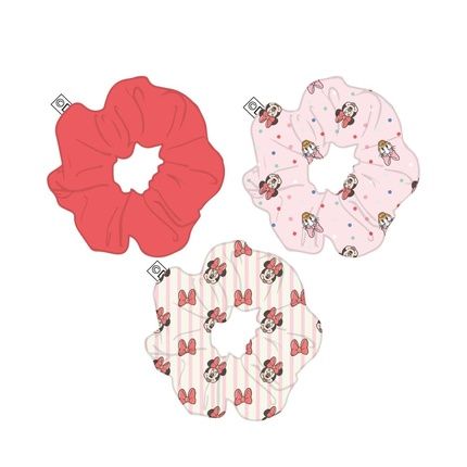 Minnie Mouse Hair Ties Beauty Set For Girls - Pack Of 3