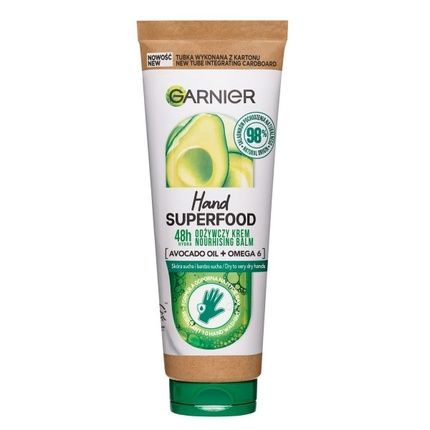 Garnier Hand Superfood Avocado Nourishing Hand Cream With Avocado Oil And Omega 6 Acid 75Ml