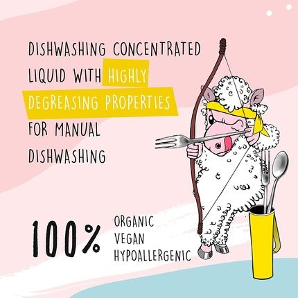 Liquid Dishwashing Liquid Hand Dish Soap - Agent Disheep - Alternative To Conventional