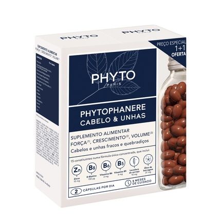 Phyto Paris Phytophanre Hair And Nails 2X120 Capsules