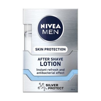 Nivea Men Skin Protection After Shave Silver Protect 100Ml