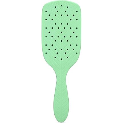 Wetbrush Go Green Paddle Detangler For Thick Hair With Intelliflex Bristles Green