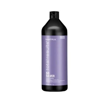 Matrix Total Results So Silver Color Obsessed Shampoo 1000Ml Shampoo To Neutralize Yellow Tones - Image 3
