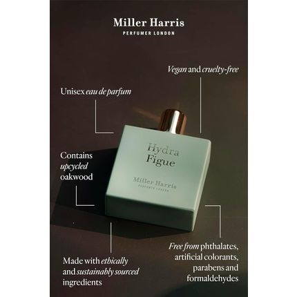 Miller Harris Hydra Figue Eau De Parfum 100Ml Fresh Fig & Woody Perfume - Image 3