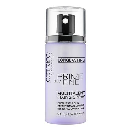 Catrice Prime And Fine Multitalent Fixing Spray 50Ml Makeup Fixator - Image 3
