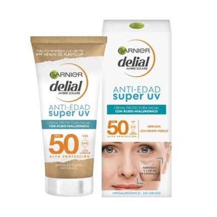 Delial Delial Antiaging Super Uv Facial Protective Cream Spf 50 50Ml