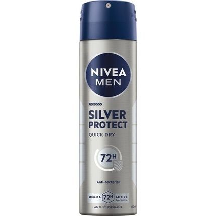 Nivea Silver Protect Dynamic Power Antiperspirant Spray For Men 150 Ml
