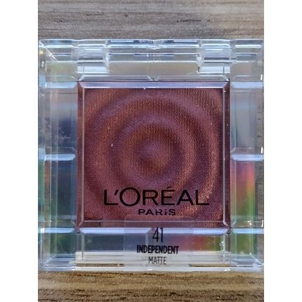 Loreal Paris Oil Eyeshadow Shade #41 Independent Matte 3.8G - Copper Rose