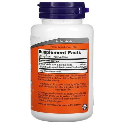 Now Foods Same 200Mg Nervous System And Joint Support 60 Veg Capsules