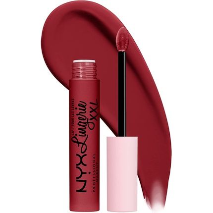 Nyx Professional Makeup Lip Lingerie Xxl Long Lasting Matte Liquid Lipstick Vegan Formula 23 It'S Hotter