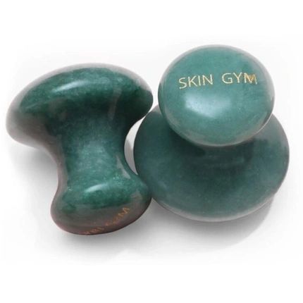 Pbi Skin Gym Pair Of Flowies For Face Jade Stone