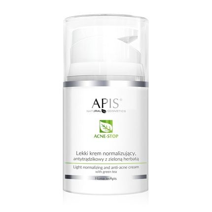Apis Acne-Stop Light Normalizing Anti-Acne Cream With Green Tea 50Ml