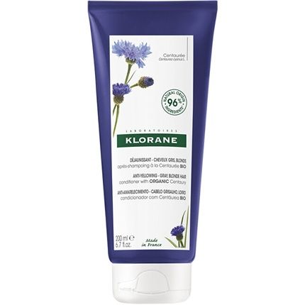 Klorane Centaurea Conditioner 200Ml Neutralizing Yellow Tones Bio Cornflower