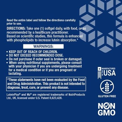 Life Extension Macuguard Ocular Support 60 Softgels - Image 3