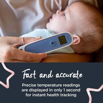 Tommee Tippee Inear Digital Thermometer Essentials For Newborn Baby 1 Second Instant Readings In @C Or @F