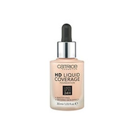 Catrice Hd Liquid Coverage Foundation 30 Ml 020 Rose Beige Lasts Up To 24 Hours