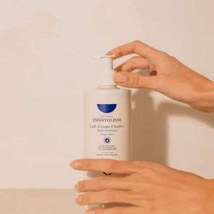 Embryolisse Multi-Purpose Nourishing Moisturizer Lait Creme Fluid For Face & Body Hydrating Cream For All Skin Types Paraben-Free Refill 13.52 Fl Oz - Image 3