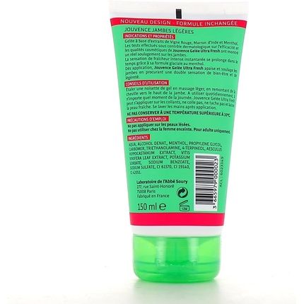 Jouvence Ultra Fresh Light Legs Jelly 150Ml - Pack Of 2