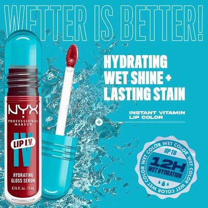 Nyx Professional Makeup Lip Iv Hydrating Gloss Stain - Up To 12Hr - Image 3