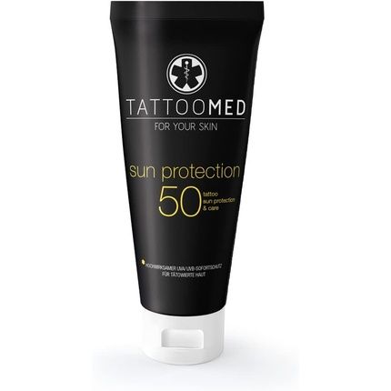 Tattoomed Sun Protection Fps50 Sun Cream For Protecting Sensitive Tattoos 100Ml
