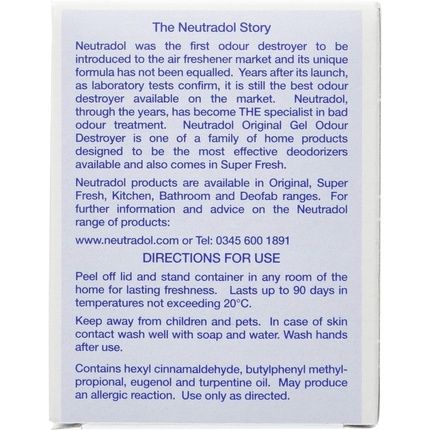 Neutrodol Original Gel Deodorizer 140G - Image 3
