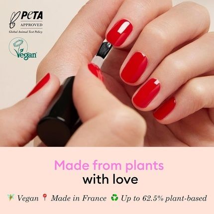 Manucurist Green Flash Vegan Led Gel Nail Polish Top Coat 12-Free