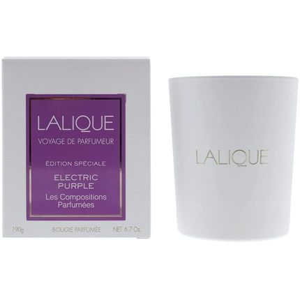 Lalique Electric Purple Candle 190G