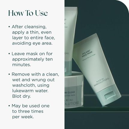 Marini Skinsolutions Hyla3D Face Mask Advanced At-Home Hyaluronic Acid - Image 3