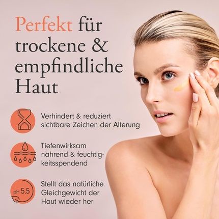 Organic Anti-Aging Cream For Women With Astaxanthin And Furcellaran