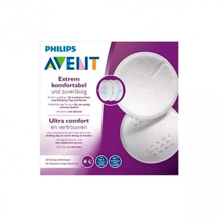 Philips Avent Disposable Breast Pads 60 Units